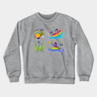 Kayak Lover Collection Crewneck Sweatshirt